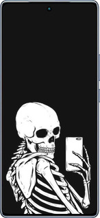 TPU чехол Скелет делает Selfie для Infinix Note 40 - 6535b-3707 изображение 