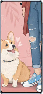 TPU чехол Корги 3 для Infinix Note 40 - 6707b-3707 изображение 