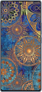 TPU чехол Золотой узор для Infinix Note 40 - 678b-3707 изображение 