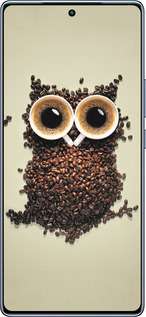 TPU чехол Сова из кофе для Infinix Note 40 - 777b-3707 изображение 