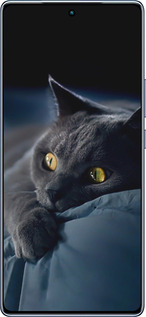 TPU чехол Дымчатый кот для Infinix Note 40 - 825b-3707 изображение 