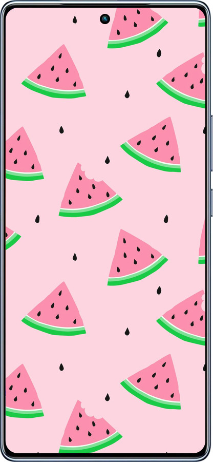 TPU чехол Розовый арбуз для Infinix Note 40 - 4314b-3707 изображение 