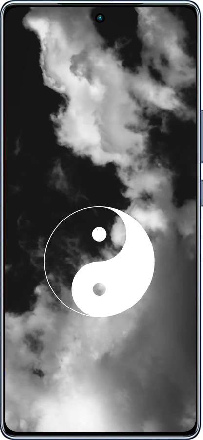 TPU чехол Инь и Янь для Infinix Note 40 - 4389b-3707 изображение 