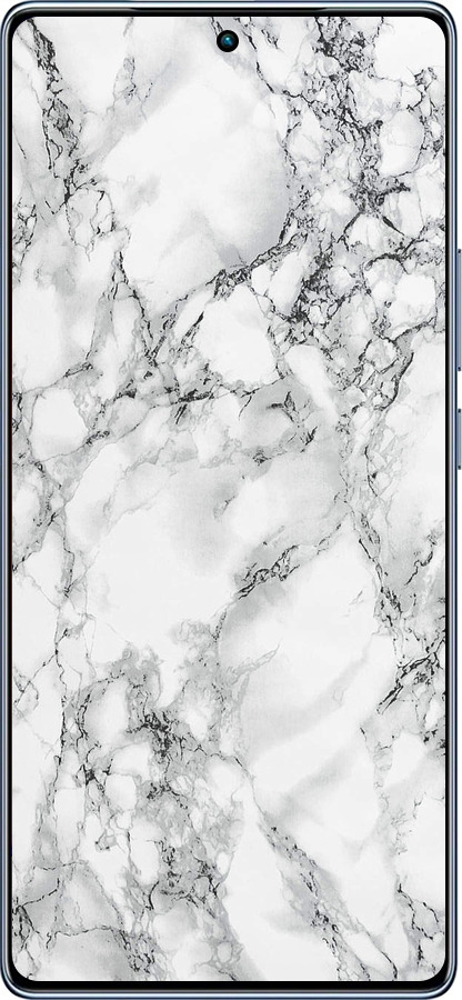 TPU чехол Мрамор белый для Infinix Note 40 - 4480b-3707 изображение 