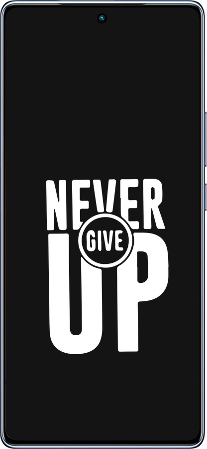 TPU чехол Никогда не сдавайся для Infinix Note 40 - 4572b-3707 изображение 