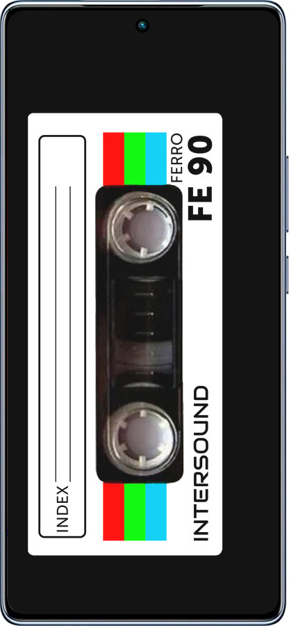 TPU чехол Кассета с90 для Infinix Note 40 - 4894b-3707 изображение 