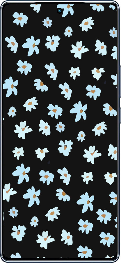 TPU чехол Цветочный для Infinix Note 40 - 4900b-3707 изображение 