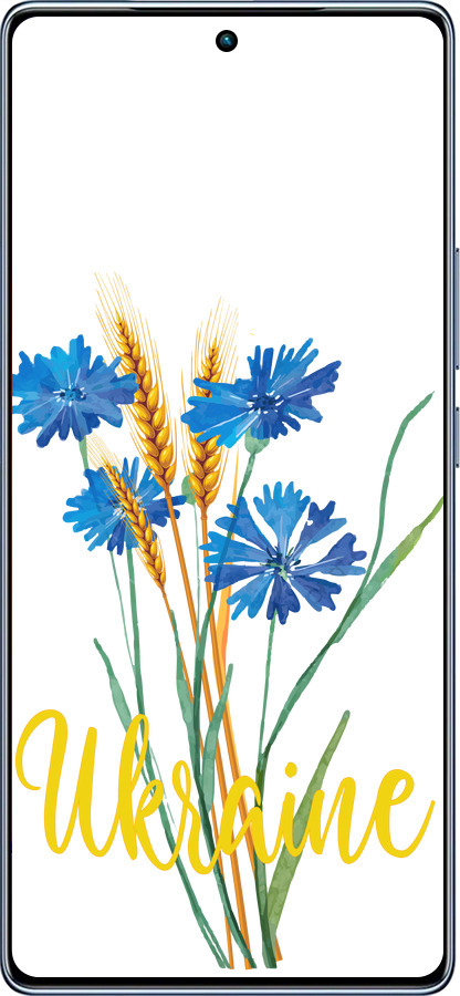 TPU чехол Ukraine v2 для Infinix Note 40 - 5445b-3707 изображение 