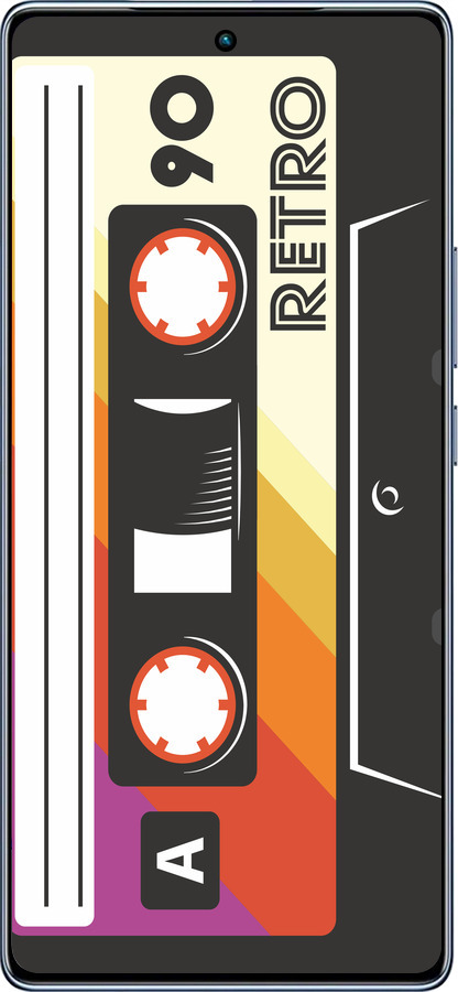 TPU чехол Кассета с90 v4 для Infinix Note 40 - 5532b-3707 изображение 