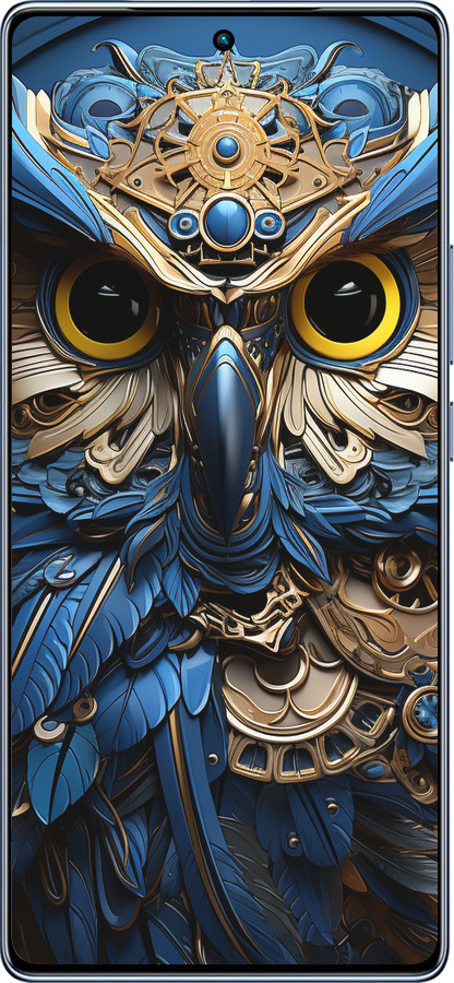 TPU чехол Сова v2 для Infinix Note 40 - 5649b-3707 изображение 