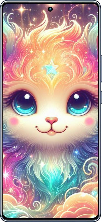 TPU чехол Сказочный котенок для Infinix Note 40 - 5813b-3707 изображение 