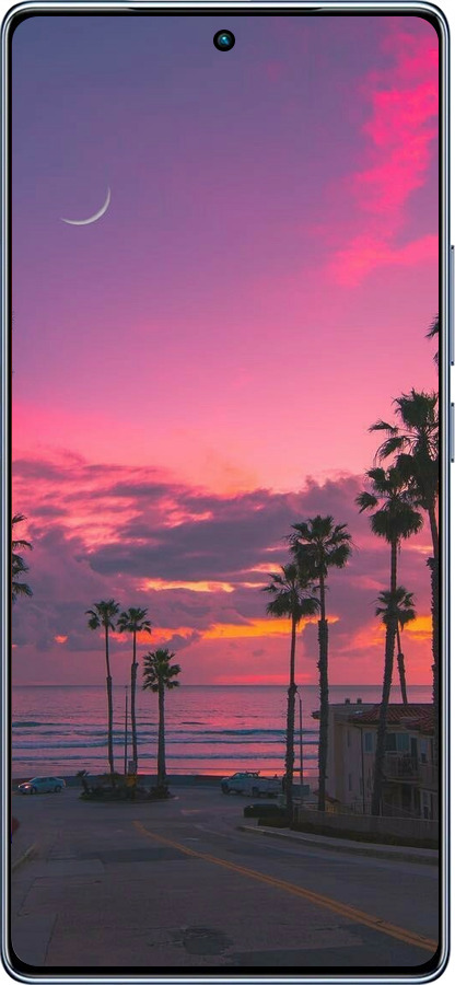 TPU чехол Пальмы для Infinix Note 40 - 5873b-3707 изображение 