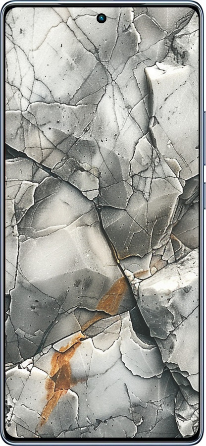 TPU чехол Сірий мармур для Infinix Note 40 - 6041b-3707 изображение 