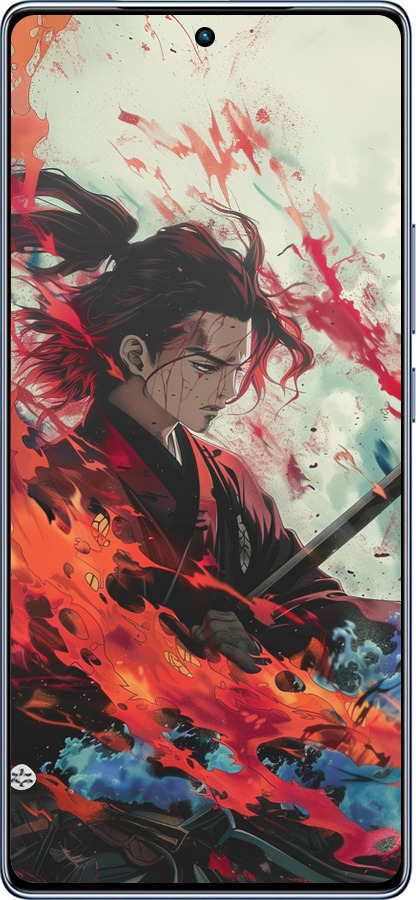 TPU чехол Битва стихий для Infinix Note 40 - 6110b-3707 изображение 