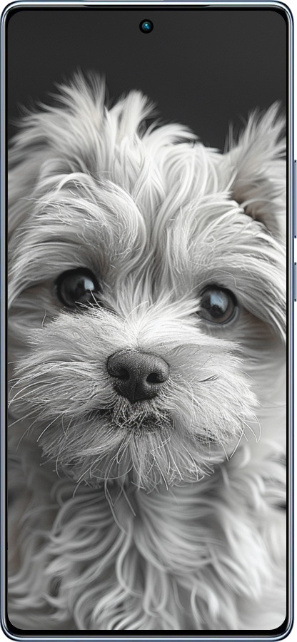 TPU чехол Мальтипу на чорному фоні для Infinix Note 40 - 6156b-3707 изображение 