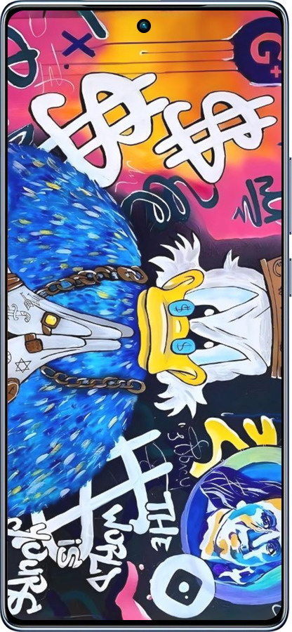 TPU чехол Скрудж 2 для Infinix Note 40 - 6285b-3707 изображение 