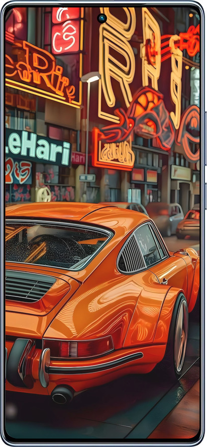 TPU чехол Порше для Infinix Note 40 - 6334b-3707 изображение 