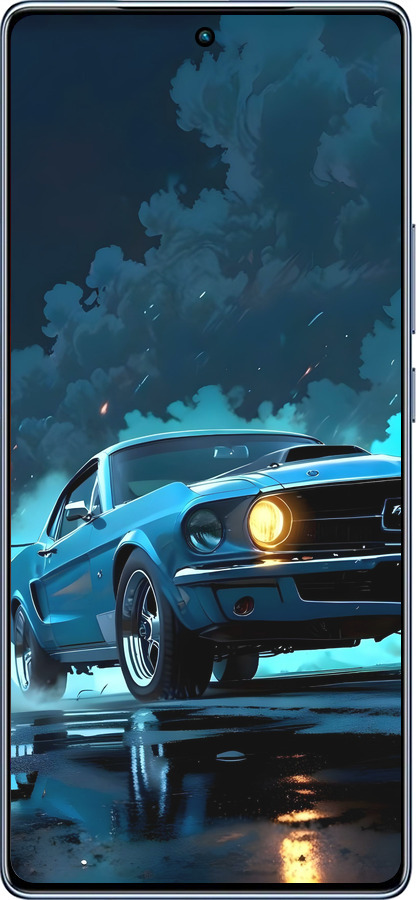 TPU чехол Форд мустанг для Infinix Note 40 - 6374b-3707 изображение 