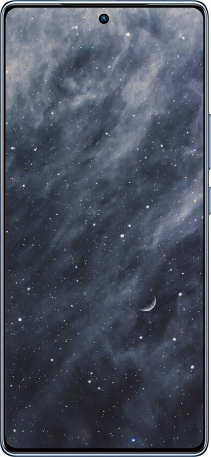 TPU чехол Голубые облака, Голубая луна для Infinix Note 40 - 6398b-3707 изображение 