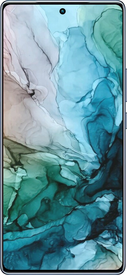 TPU чехол С красочной абстрактной картиной Соленые берега для Infinix Note 40 - 6405b-3707 изображение 