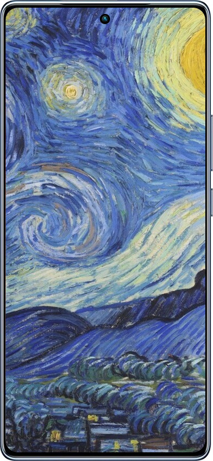 TPU чехол «Зоряна ніч» Вінсента Ван Гога для Infinix Note 40 - 6433b-3707 изображение 