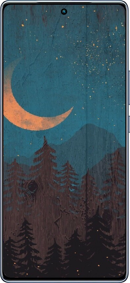 TPU чехол Звездный лес для Infinix Note 40 - 6480b-3707 изображение 