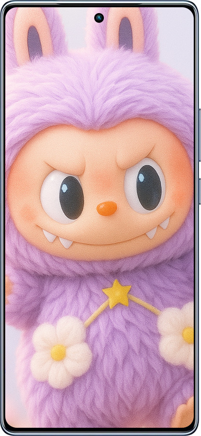 TPU чехол Лабубу для Infinix Note 40 - 6708b-3707 изображение 