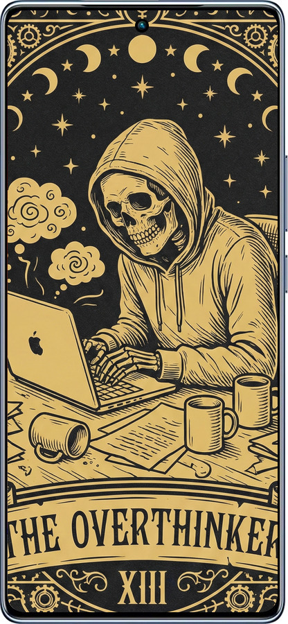 TPU чехол The Overthinker для Infinix Note 40 - 6774b-3707 изображение 