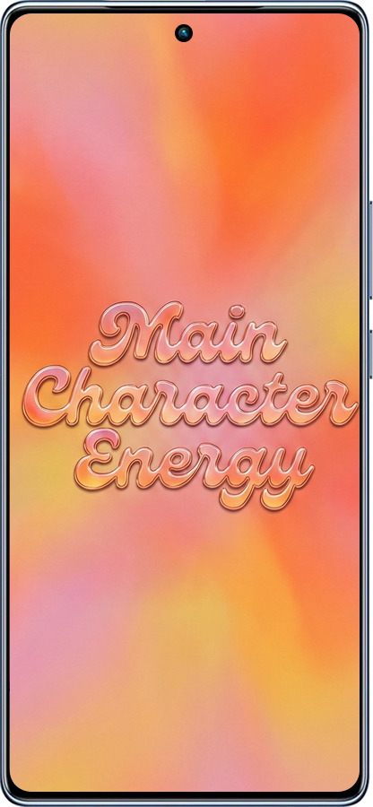 TPU чехол Aura Gradient Main Character Energy Aesthetic Y2K для Infinix Note 40 - 6783b-3707 изображение 