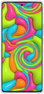 Силикон с усиленными углами чехол Y2K Jelly Dream для Infinix Note 40 - 6780sp-3707 изображение 