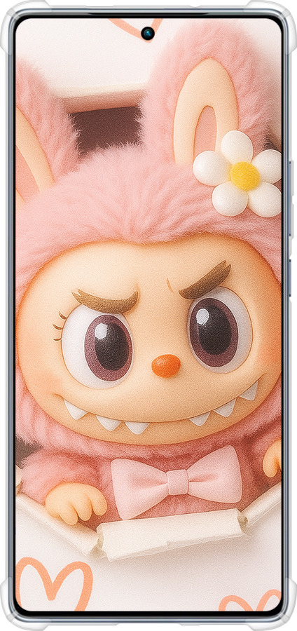 Силикон с усиленными углами чехол Лабубу 2 для Infinix Note 40 - 6710sp-3707 изображение 