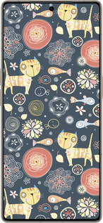 Силиконовый чехол Котята v4 для Infinix Note 50 Pro+ - 1224u-4041 изображение 