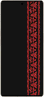 Силиконовый чехол Вышиванка 53 для Infinix Note 50 Pro+ - 2041u-4041 изображение 