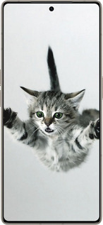 Силиконовый чехол Летящий котёнок для Infinix Note 50 Pro+ - 2322u-4041 изображение 