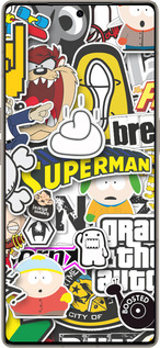 Силиконовый чехол Popular logos для Infinix Note 50 Pro+ - 4023u-4041 изображение 