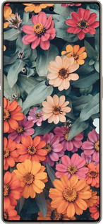 Силиконовый чехол Beauty flowers для Infinix Note 50 Pro+ - 4050u-4041 изображение 