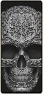 Силиконовый чехол skull-ornament для Infinix Note 50 Pro+ - 4101u-4041 изображение 