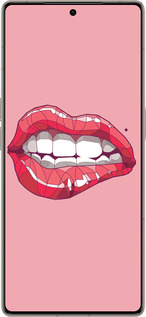 Силіконовий чехол Sexy lips для Infinix Note 50 Pro+ - 4174u-4041 изображение 