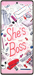 Силиконовый чехол she's the  boss для Infinix Note 50 Pro+ - 4254u-4041 изображение 