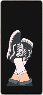 Силіконовий чехол Кеди для Infinix Note 50 Pro+ - 4265u-4041 изображение 