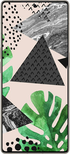 Силіконовий чехол Монстера для Infinix Note 50 Pro+ - 4304u-4041 изображение 