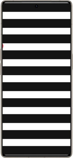 Силиконовый чехол Черно-белые полосы для Infinix Note 50 Pro+ - 4461u-4041 изображение 