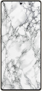 Силиконовый чехол Мрамор белый для Infinix Note 50 Pro+ - 4480u-4041 изображение 