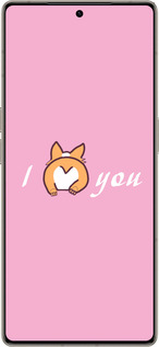 Силіконовий чехол Люблю1 для Infinix Note 50 Pro+ - 4587u-4041 изображение 