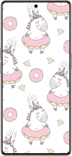 Силиконовый чехол Единорожки для Infinix Note 50 Pro+ - 4659u-4041 изображение 