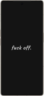 Силиконовый чехол Fuck off для Infinix Note 50 Pro+ - 4731u-4041 изображение 