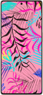 Силиконовый чехол Растительный узор 2 для Infinix Note 50 Pro+ - 4740u-4041 изображение 