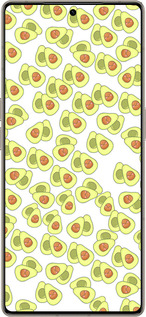 Силіконовий чехол Веселі авокадо для Infinix Note 50 Pro+ - 4799u-4041 изображение 