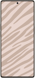 Силиконовый чехол Зебра беж для Infinix Note 50 Pro+ - 4875u-4041 изображение 