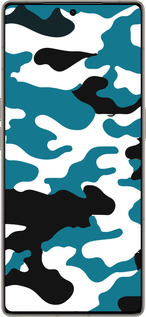 Силиконовый чехол Камуфляж прозрачный фон для Infinix Note 50 Pro+ - 4877u-4041 изображение 